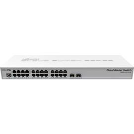 CRS326-24G-2S+RM Mikrotik Cloud Router Switch 326 24G 2S+RM with 800 MHz CPU, Produktbild