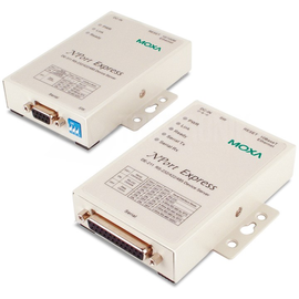 DE-211 Moxa 1 port device server, 10M Ethernet, RS-232/422/485, Produktbild