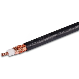 ECOFLEX 10 Neutral Coaxcable for longer distance, 23,1 db/100m for 2,4GHz Produktbild front M