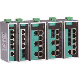 EDS-208A-M-ST Moxa Entry level Unmanaged Ethernet Switch with 7 10/100BaseT(X) Produktbild front M