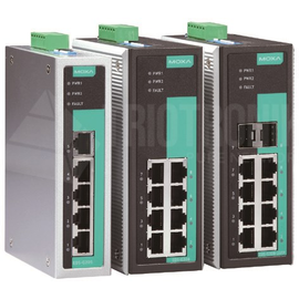 EDS-G308-T Moxa Unmanaged full Gigabit Ethernet switch with 8 10/100/1000Bas Produktbild