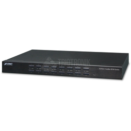IKVM-210-16 Planet 16 Port Combo IP KVM Switch: Up to 256 computers, Produktbild