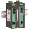 IMC-21A-M-ST-T Moxa Industrial 10/100BaseT(X) to 100BaseFX media conve Produktbild front S