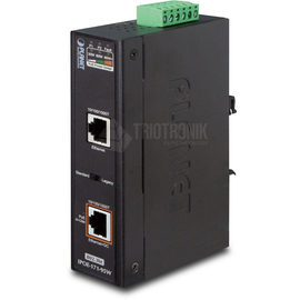 IPOE-171-95W Planet IP30, Industrial Single Port 10/100/1000Mbps 802.3bt Produktbild front M