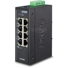 ISW-800T Planet IP30 Compact size 8 Port 10/100TX Fast Ethernet Switch Produktbild