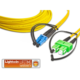 LDP-09 LC-SC/APC 1.0 Lightwin Lightwin High Quality Duplex LWL Patchkabel, Sin Produktbild