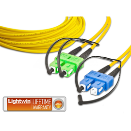 LDP-09 SC/APC-SC 2.0 Lightwin Lightwin High Quality Duplex LWL Patchkabel, Sin Produktbild