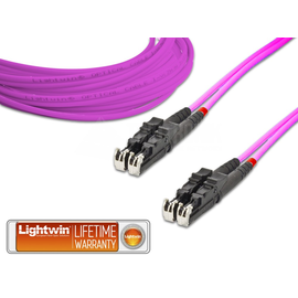 LDP-50 E2-E2 1.0 OM4 Lightwin Lightwin High Quality Duplex LWL Patchkabel, Mul Produktbild