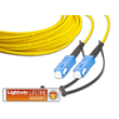 LSP-09 SC-SC 19.0 Lightwin Lightwin High Quality Simplex LWL Patchkabel, Singlem Produktbild
