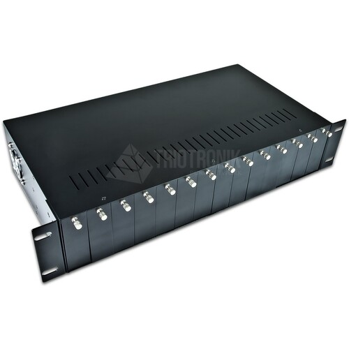 LWC CHASSIS 14 Lightwin 19 14 slot media converter chassis for Lightwin converter Produktbild