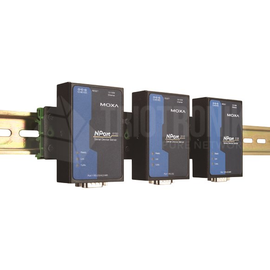 NPORT 5150 Moxa 1 port device server, 10/100M Ethernet, RS-232/422/485, Produktbild front M