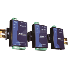 NPORT 5210-T Moxa 2 port device server, 10/100M Ethernet, RS 232, RJ45 Produktbild front M
