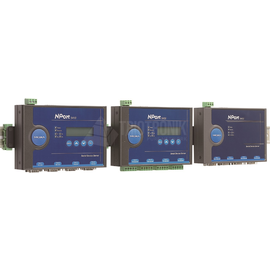 NPORT 5450 Moxa 4 port device server, 10/100M Ethernet, RS-232/422/485, Produktbild front M