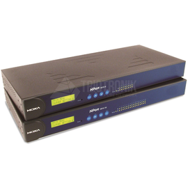 NPORT 5650-16 Moxa 16 port device server, 10/100M Ethernet, RS-232/422/48 Produktbild