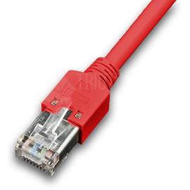 PKT-HQ-K5E 25.0 RT Neutral High Quality Patchkabel KAT5E mit Hirose Stecker TM1 Produktbild front M