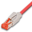 PKT-HQ-KAT6 0.5 RT Neutral High Quality Patchkabel KAT6 mit Hirose Stecker TM21, Produktbild