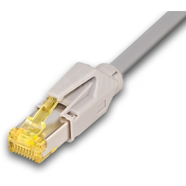 PKT-HQ-KAT6A 15.0 Neutral High Quality Patchkabel KAT6A mit Hirose Stecker TM3 Produktbild front M