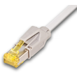 PKT-HQ-KAT6A 25.0 WS Neutral High Quality Patchkabel KAT6A mit Hirose Ste Produktbild front S