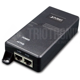 POE-172 Planet Single Port 10/100/1000Mbps Ultra POE Injector (60 Produktbild front M
