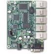 RB450 Mikrotik The miniROUTER (RouterBOARD 450) with 300MHz Atheros Produktbild front S