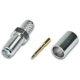 RSMA-F C 200 Airwin Reverse SMA Female for HDF-200 Produktbild front M