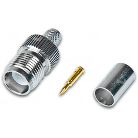 RTNC-F C 155 Airwin Reverse TNC Female for H 155 cable Produktbild front M