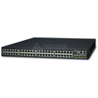 SGS-6341-48T4X Planet Layer 3 48 Port 10/100/1000T + 4 Port 10G SFP+ Stackable Produktbild front S