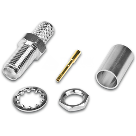 SMA-F C 316 Airwin SMA Female for RG 316 cable Produktbild front M