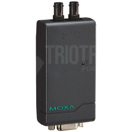 TCF-90-M-ST Moxa RS 232 to Fiber Optic Converter. Port Powered, ST Produktbild front M