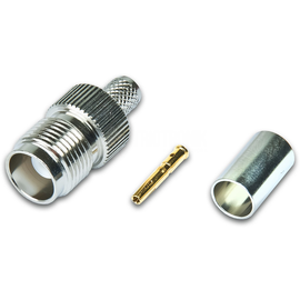 TNC-F C 155 Airwin TNC Female for H 155 cable Produktbild front M