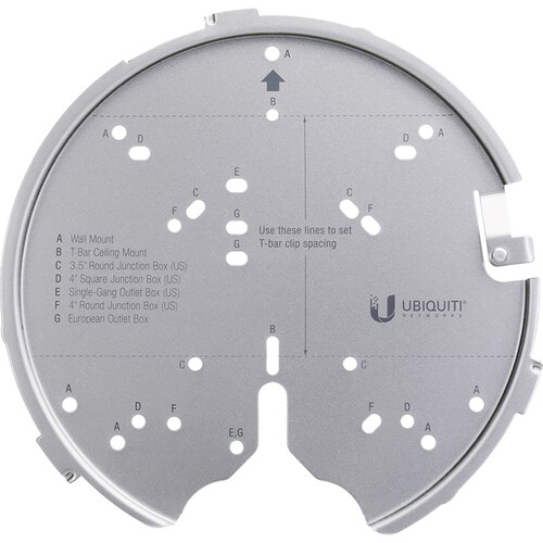 U-PRO-MP Ubiquiti Versatile mounting system for UAP AC PRO/HD/SHD and above Produktbild