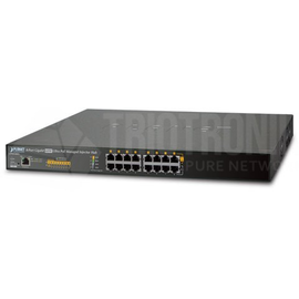 UPOE-800G Planet 8 Port Gigabit 60W Ultra PoE Managed Injector Hub 400W Produktbild front M