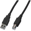 USB A-B MM 0.15 SW Wirewin Wirewin USB 2.0 Kabel, A-Stecker/B-Stecker, Produktbild