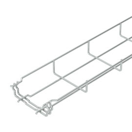 6000062 Obo GRM 35 100 G Gitterrinne GRM 35x100x3000 Stahl galvanisch verzinkt Produktbild