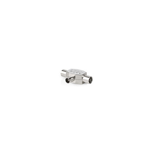 CSGP40951ME Nedis Koaxialverteiler | IEC (Koax) Stecker   2x IEC (Koax) Buchse | Produktbild Front View L