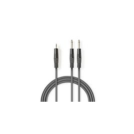 COTH23200GY50 Nedis Stereo Audiokabel | 2x 6,35 mm Stecker   3,5 mm Stecker | 5 Produktbild