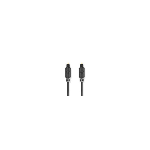 CABW25000AT20 Nedis Optisches Audiokabel TosLink Stecker auf TosLink Stecker 2m Produktbild Front View L