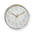 CLWA015PC30GD Nedis Kreisförmige Wanduhr | Durchmesser von 30 cm | Leicht ablesb Produktbild