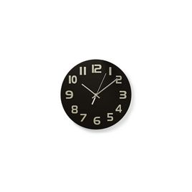 CLWA006GL30BK Nedis Kreisförmige Wanduhr | Durchmesser von 30 cm | Leicht ablesb Produktbild