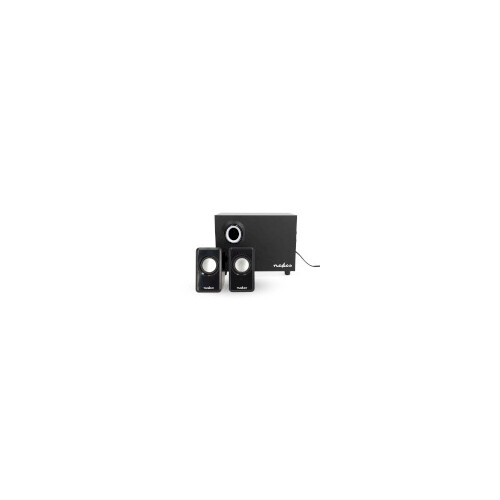 CSPR10021BK Nedis PC Lautsprecher | 2.1 | 33 W | 3,5-mm-Buchse Produktbild Front View L