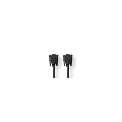 CCGP59100BK200 Nedis VGA Kabel | VGA Stecker   VGA Buchse | 20 m | Schwarz Produktbild Front View L