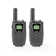 WLTK0800BK Nedis Walkie Talkie | Reichweite 8 km | 8 Kanäle | VOX | 2 St Produktbild