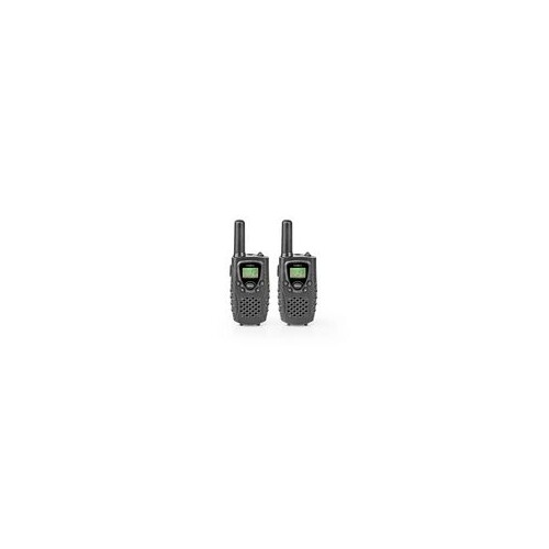 WLTK0800BK Nedis Walkie Talkie | Reichweite 8 km | 8 Kanäle | VOX | 2 St Produktbild Front View L