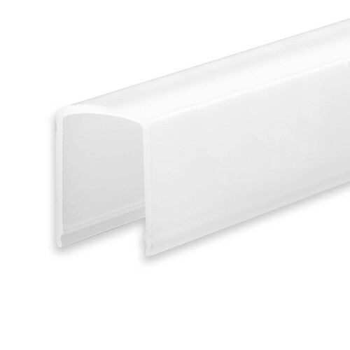 112869 Isoled Abdeckung COVER4 opal/satiniert 200cm für Profil SURF12 Produktbild Front View L