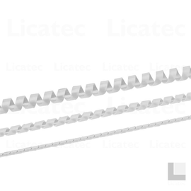 LI7812-2 Licatec Spiralschlauch, Bündelung ø 12-80mm, 12mm, PE natur Produktbild