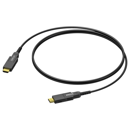 604253 Procab CLV220A/10 optisches HDMI 2.0-Kabel, 10m Produktbild Front View L