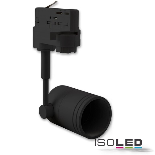 113045 Isoled 3 PH Schienen Adapter für GU10 Spots, schwarz Produktbild