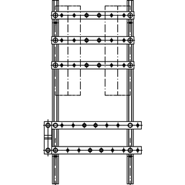 9408600 Elsta-Mosdorfer Einsatz F3/1 Cu 6xM8 35/100/5 Produktbild