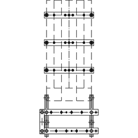 9408601 Elsta-Mosdorfer Einsatz F3/1 Cu 3xM12 45/185/5 Produktbild front M