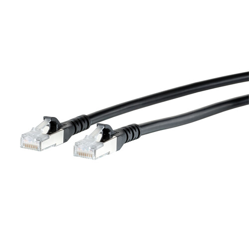 130845C000-E Metz Connect Patchkabel RJ45 Cat.6A AWG26S/FTP LSHF 30,0 m schw Produktbild